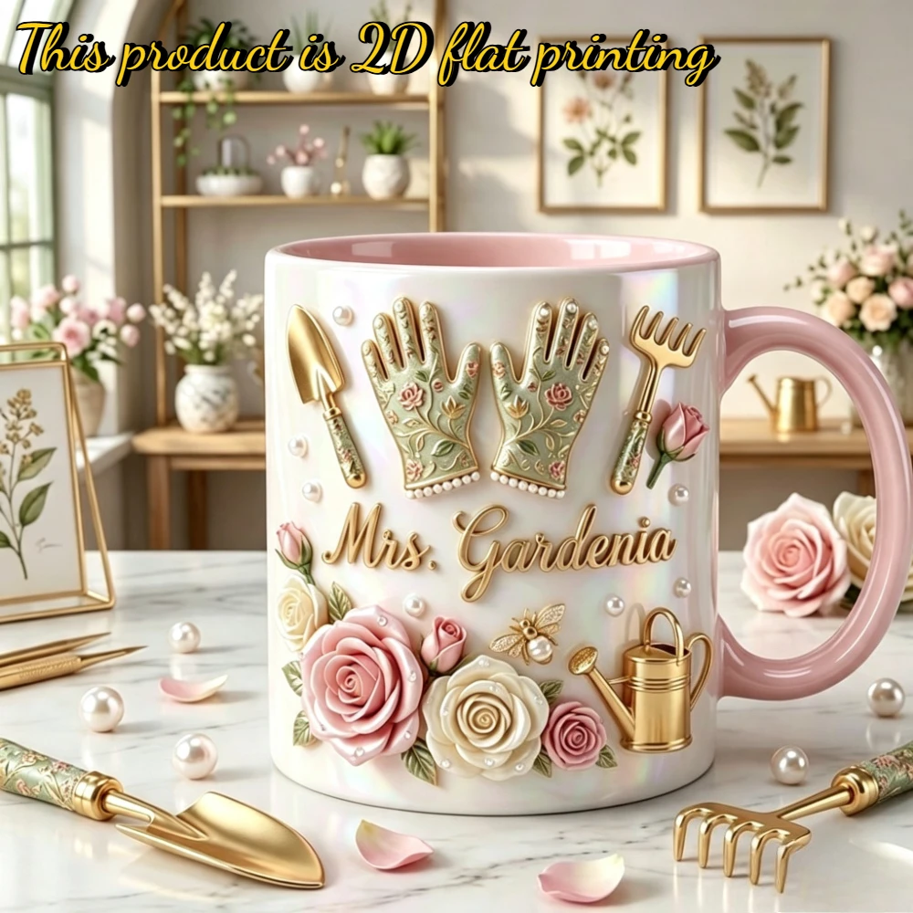 1 stuk 2D gepersonaliseerde mo - Gardening Tools With Names And Uses recensie en prijs