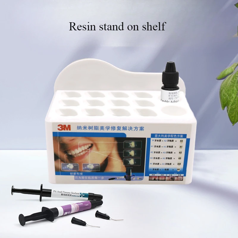 

3M Resin Shelving Binder Dental Storage Flexible Stable Cavity Plastic Assembly Dust Pollution Prevention Partitioned Order Tool