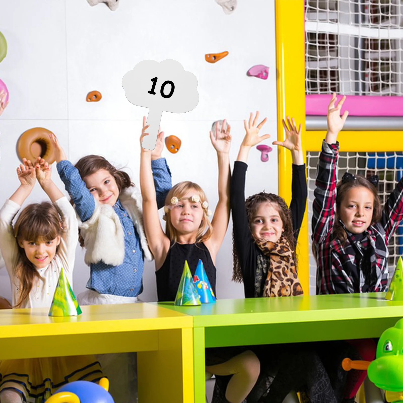 لوحة بيضاء مزدوجة الجوانب مقاس 12 × 8 بوصة مجداف للإجابة على الجفاف أداة تعليمية للفصول الدراسية قابلة لإعادة الاستخدام سبورة بيضاء محمولة باليد لـ #5