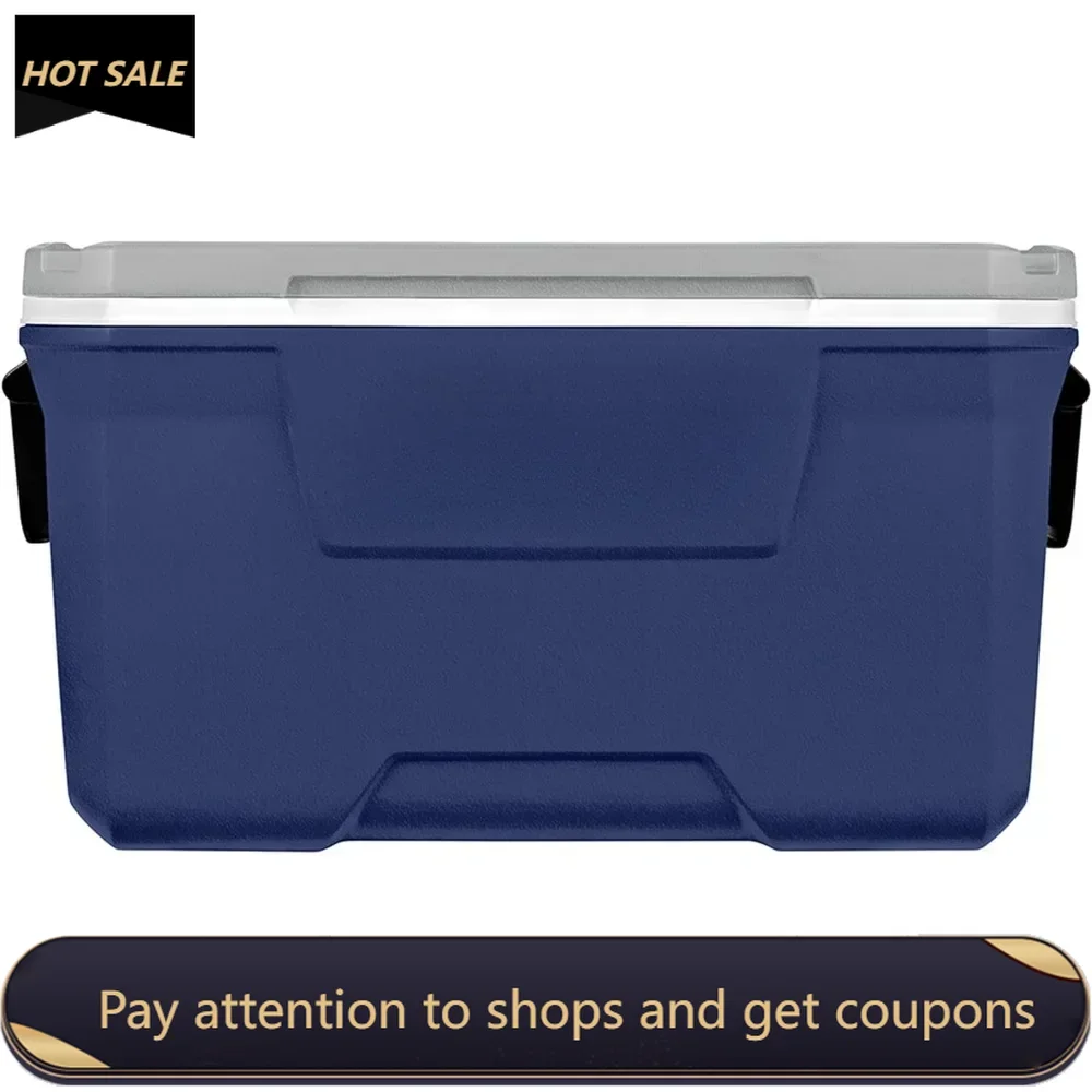 

Insulated Portable Cooler with Heavy Duty Handles, Leak-Proof Outdoor Hard Cooler Keeps Ice for up to 5 Days Freight free