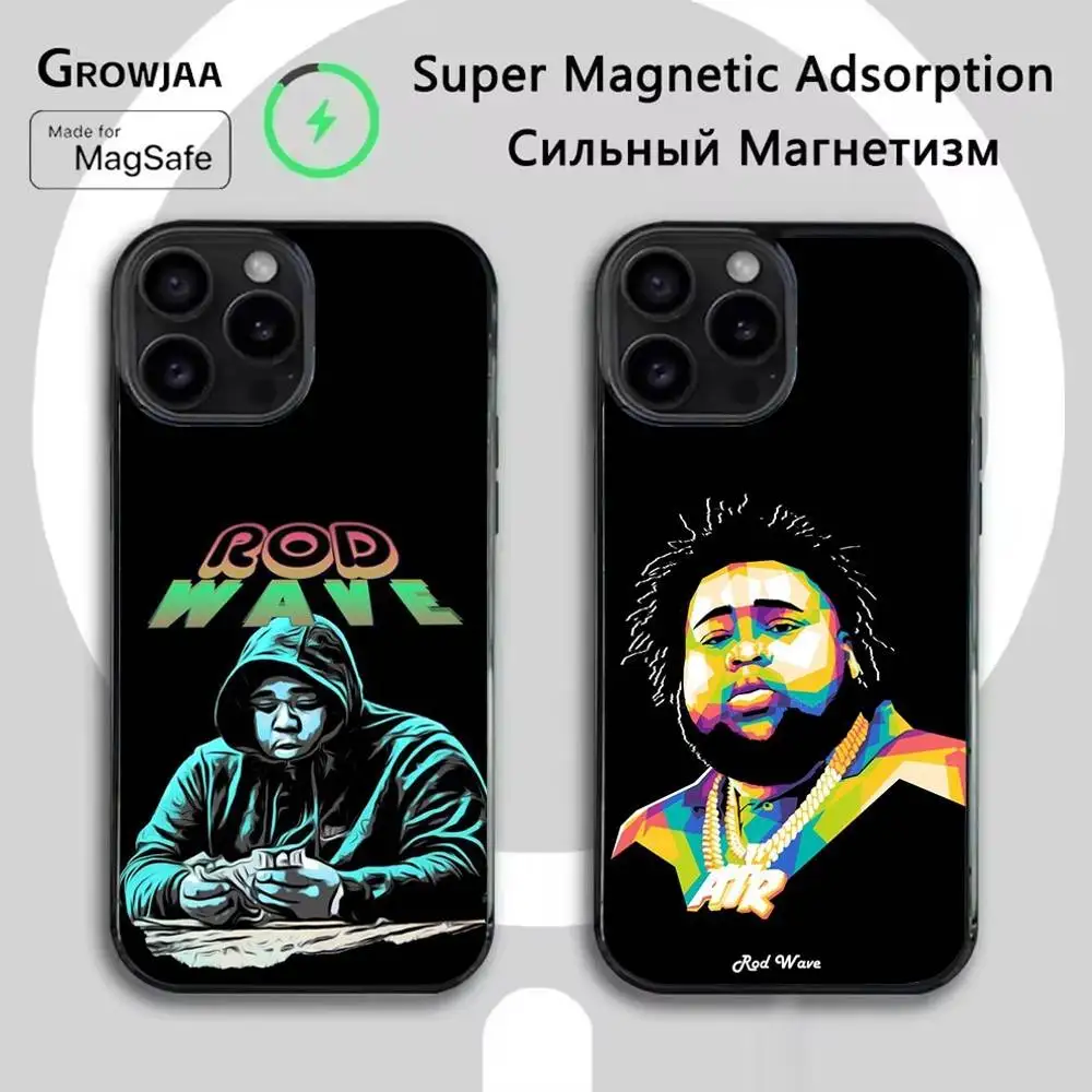 

Rapper R-Rod Wave Phone Case For iPhone 16e,16,15,14,13,12,11,Plus,Pro,Max,Mini Magsafe Magnetic Wireless Charging