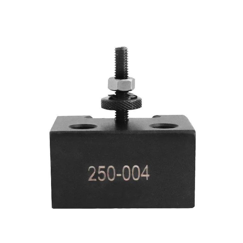 High-precision American-style Quick Change Tool Post 250-004, Piston-type Wedge Quick Change Lathe Tool Holder