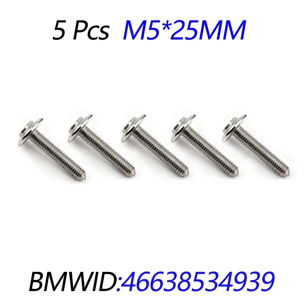 Verkleidungs-Edelstahlschrauben für BMW R1200GS R1250GS R1300GS F900GS Adventure R1200RT S1000XR S1000RR/R F900R F900XR F850GS