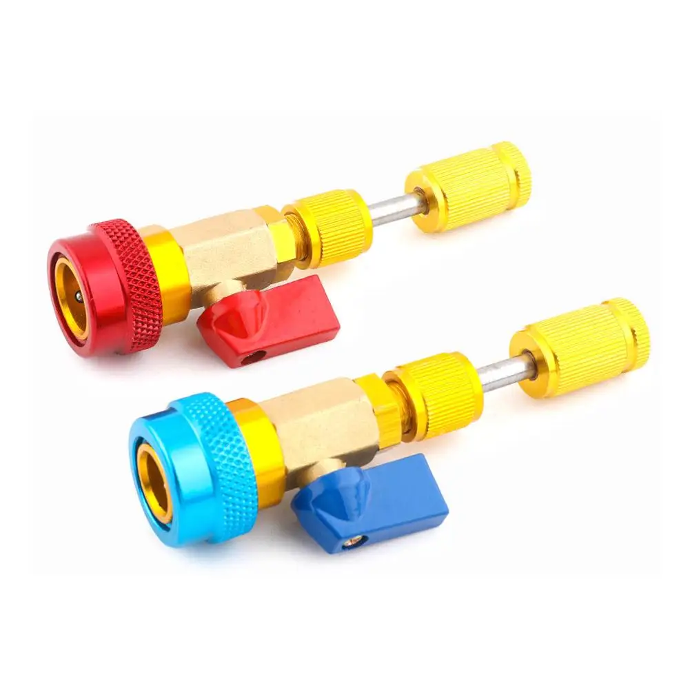 

Adjustable Car A/C Valve Core Puller R134A Valve Core Tool Wrench Valve Remover Low Pressure Core High Remover / Quick T3P2