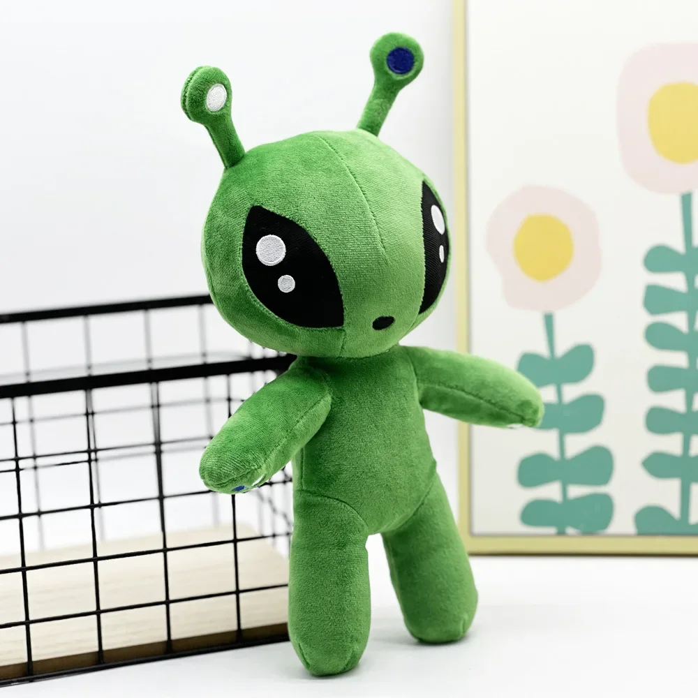 Hot Game Terrifying Plush Toy Green Big Eyes And Long Ears Monster Stuffed Dolls Plushies Pillow Perfecrt Gift For Kids Birthday