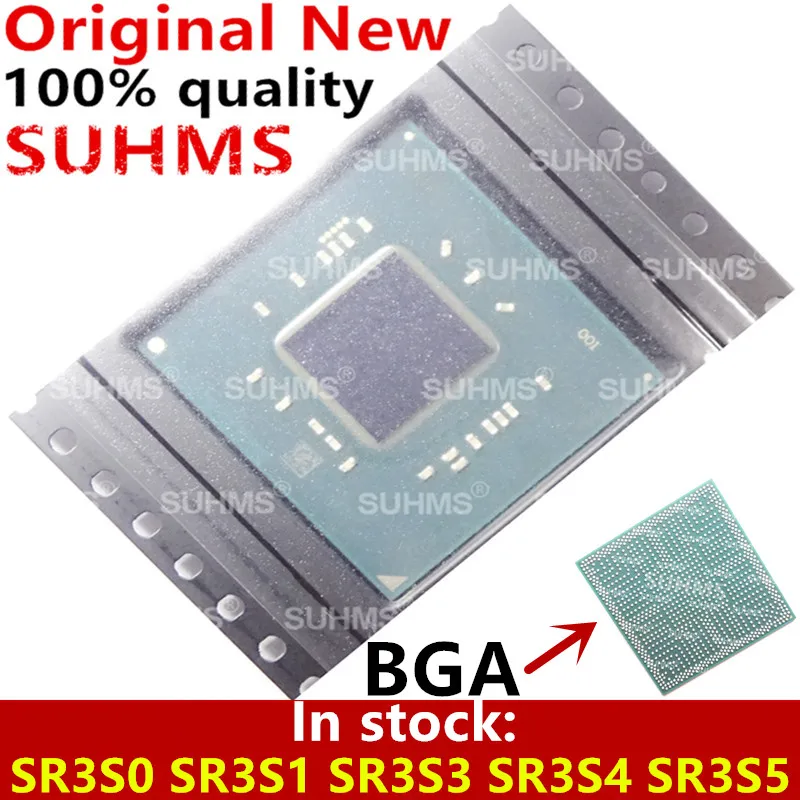 100% Mới SR3S0 N4100 SR3S1 N4000 SR3S3 J5005 SR3S4 J4105 SR3S5 J4005 BGA Chipset
