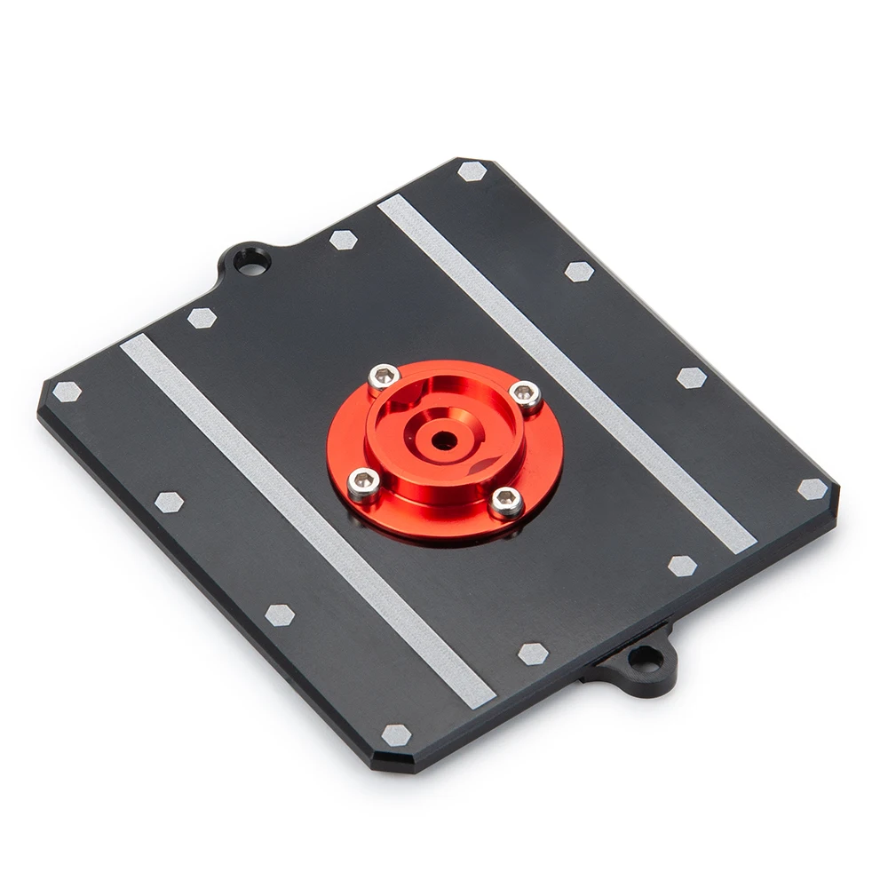 AXSPEED Aluminum Alloy Receiver Box Cover Equipment Box Plate for 1/10 RC Crawler Car Axial Wraith RR10 90048 90053