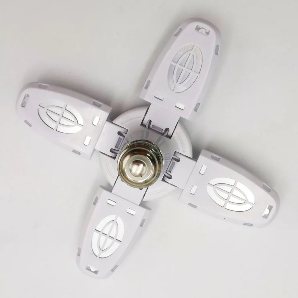 

6500K LED Deformable Garage Lamp E27 Foldable Ceiling Lights Energy Saving Workshop Warehouse Industrial Barn Lighting Fixtures