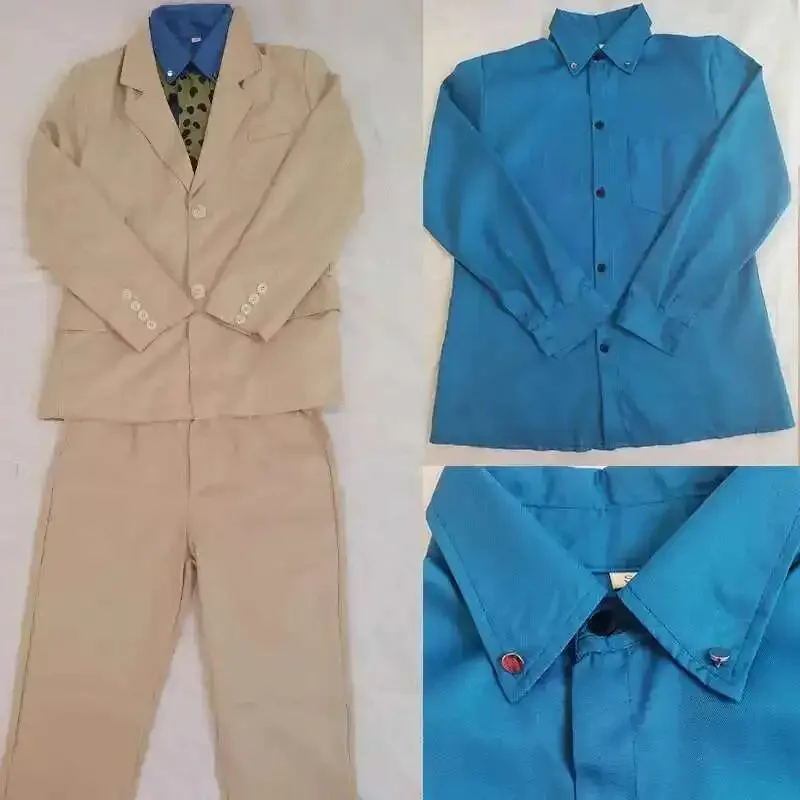 تشمل أزياء تنكرية على شكل قميص وسراويل ربطة عنق زي نانامين للهالوين ملابس أنيمي كوميك كون كينتو نانامي sk;m1 #4