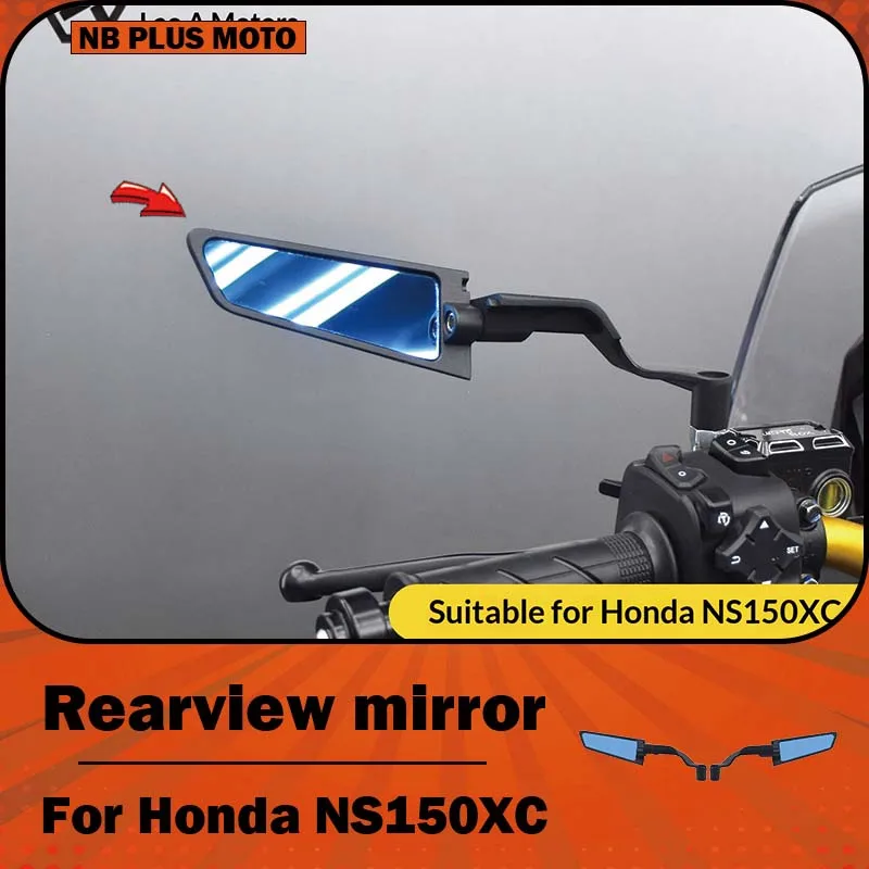 

【Premium】For Honda NS150XC modified fixed wing rearview mirrors, wide-field high-definition wide-angle mirror mount accessories