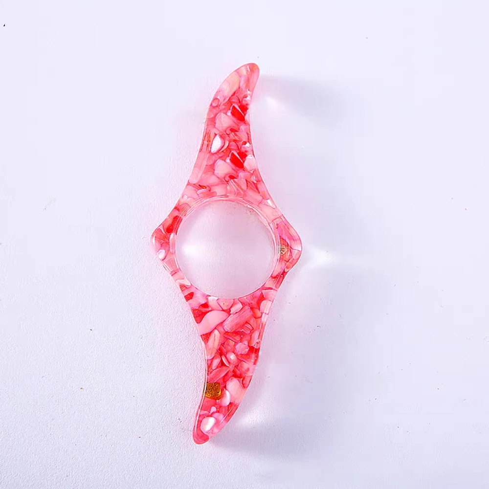 7 Styles Resin Thumb Book Page Separator Bookmark Creative Page Holder For Reading Portable Thumb Book Support Book Accessories