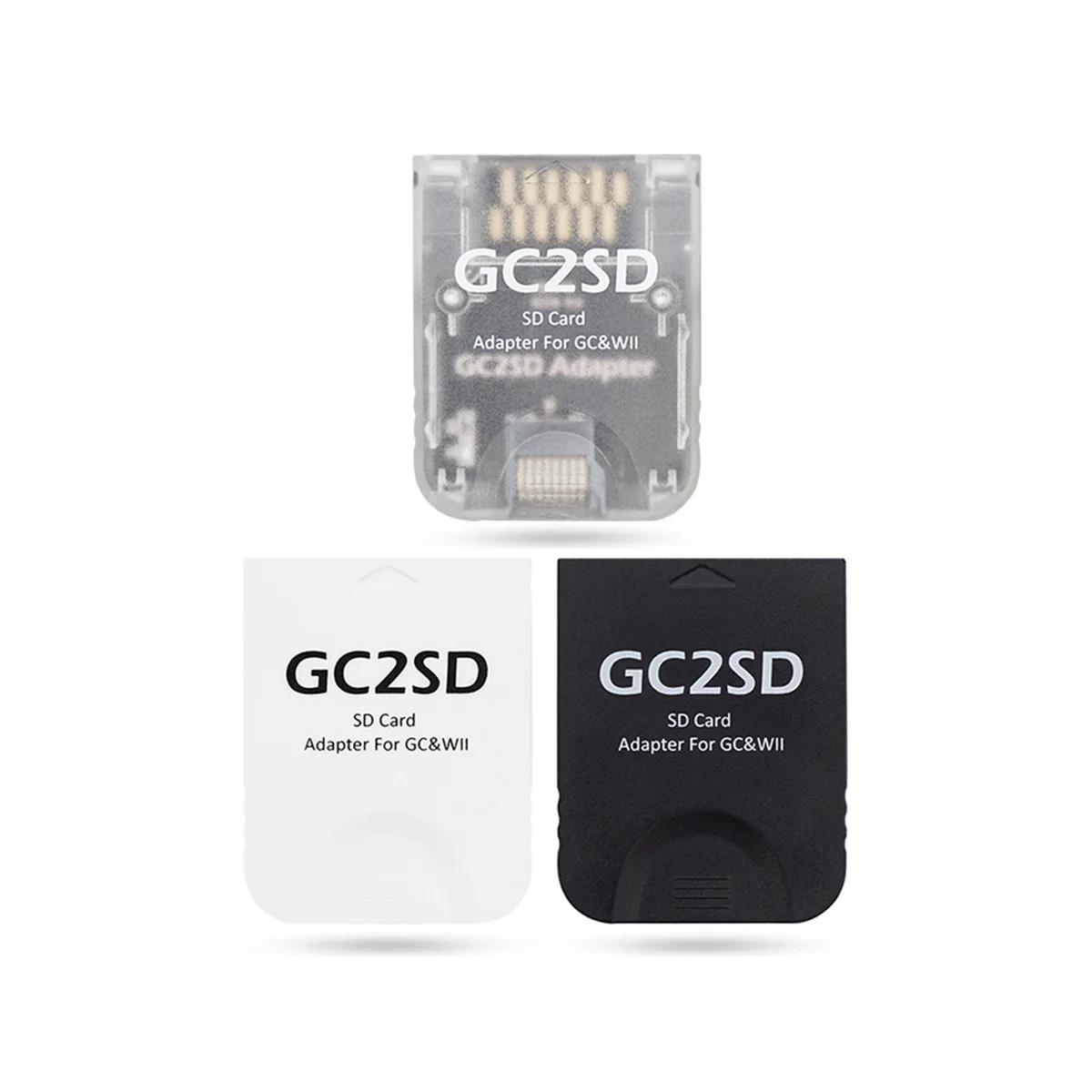 GC2SD adattatore da GC a scheda SD per Console di gioco NGC GameCube Wii (C)