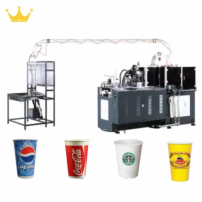 

Customized 2-9oz 160-180pcs/Min High Speed Automatic Cup Paper Machine