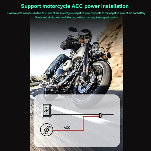 Imagen 1 del producto Sistema de detección de punto ciego BSD para motocicleta, Radar de onda milimétrica de 24Ghz, asistente de monitoreo de punto ciego más seguro de cambio de carril de 15m