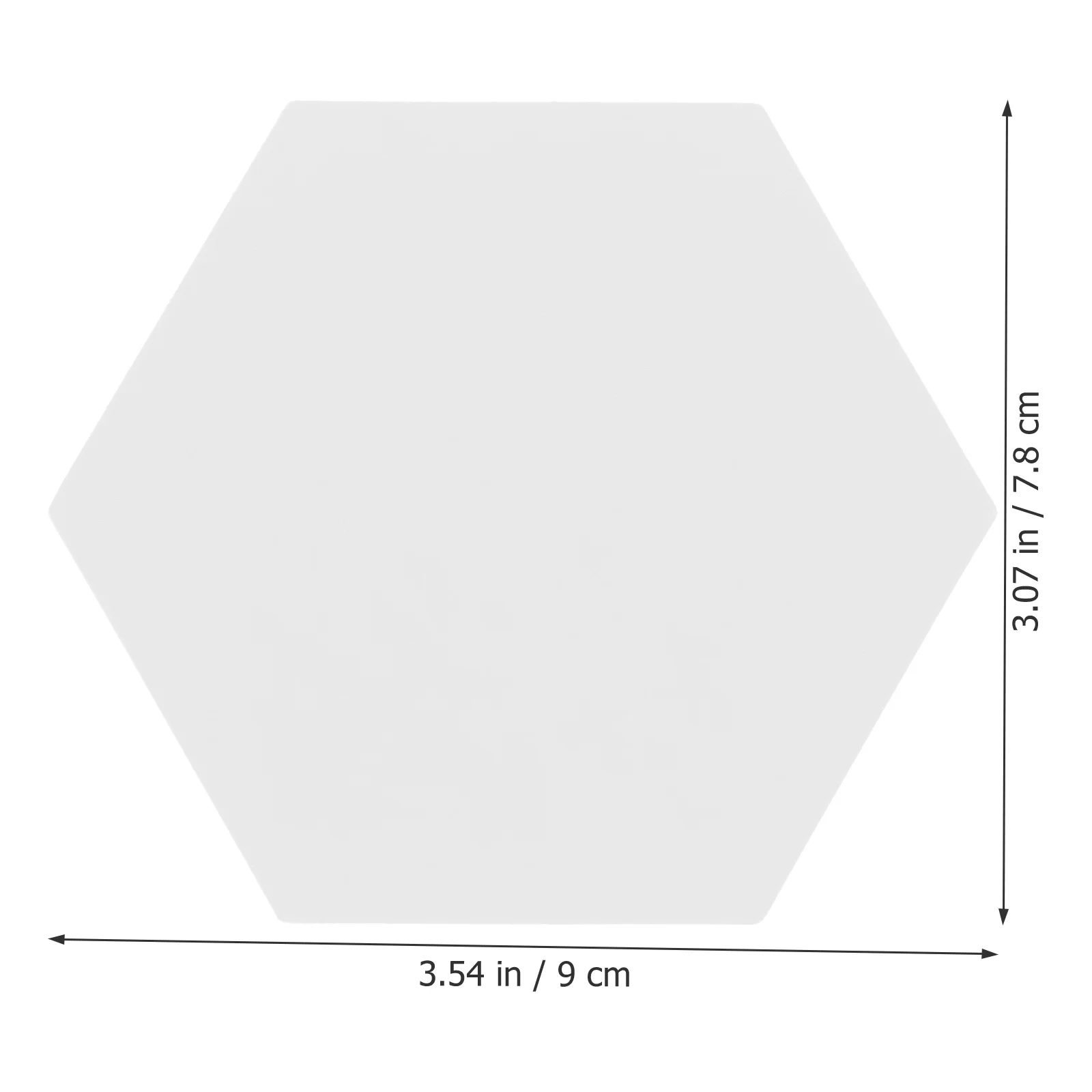 

60 Sheets Hexagon Patchwork Paper for Drawing Painting DIY Crafts Lightweight Portable English Paper Piecing Supplies