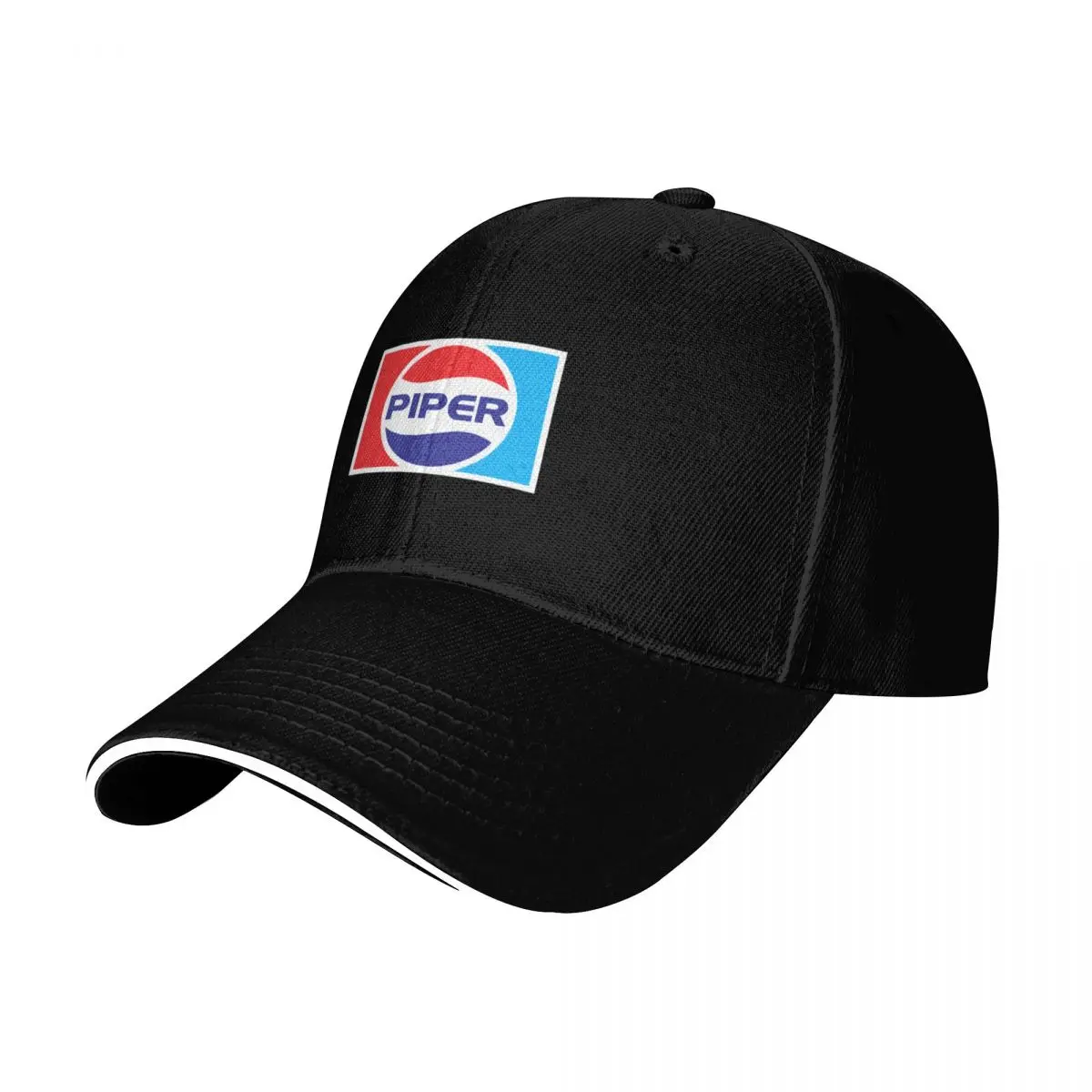 Phish Piper Sticker Baseball Cap Strapback Dad Hat Six Panel Structured Crown Sun Protection UPF 50+