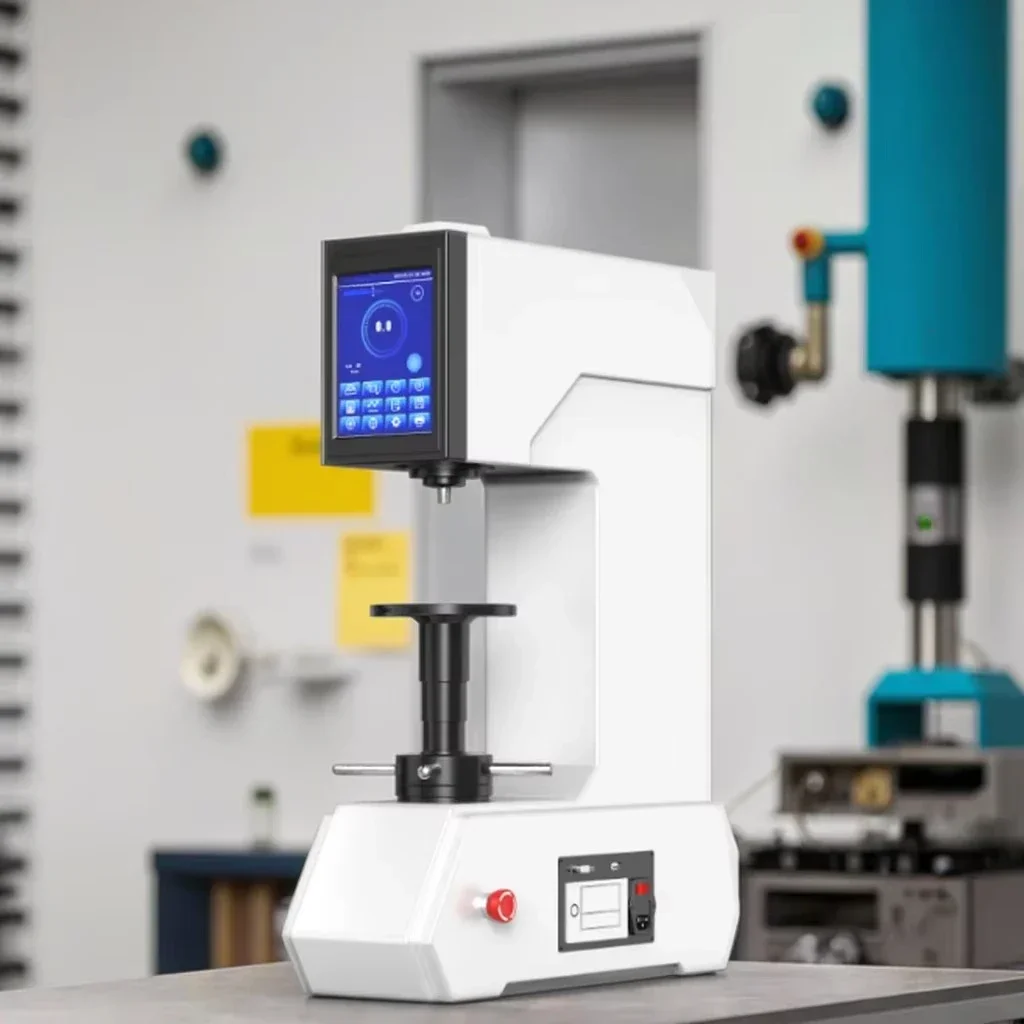 High Precision Digital Test of Rockwell Hardness Measuring Tools in Quality Control