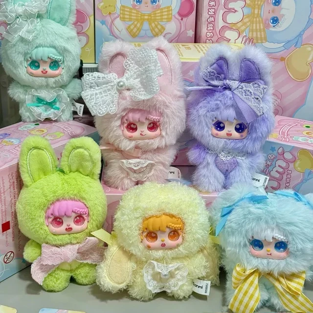 

Sanmi Sweet Bud Bunny Series слепая коробка милая кукла Sanmi сумка-сюрприз кулон аниме фигурка загадочная коробка подарки на день рождения игрушки