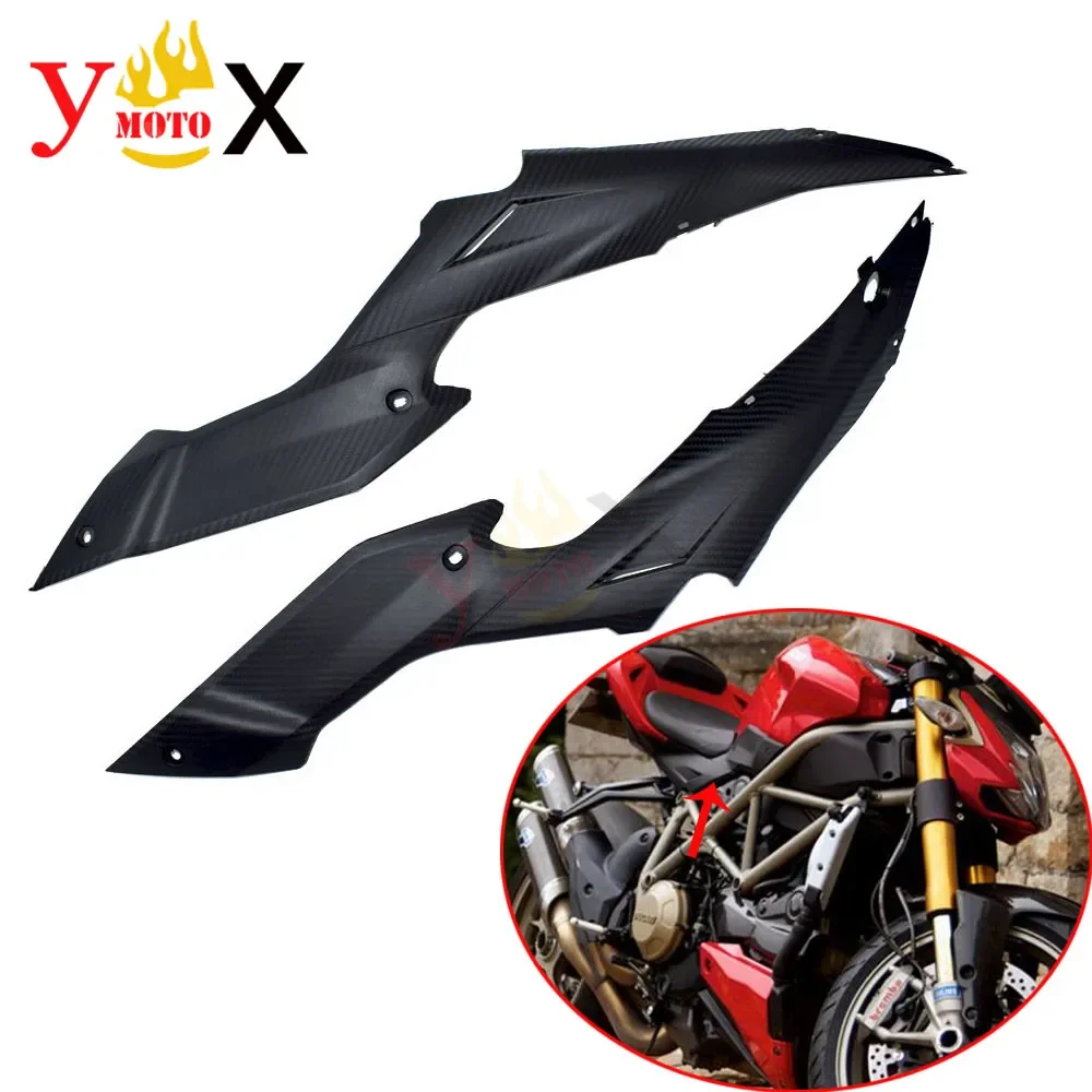 848S 1100S Side Bodywork Frame Fairing Panel Seat Gas Tank Bottom Trim Protection Cover For DUCATI StreetFighter S 1098 1100 848