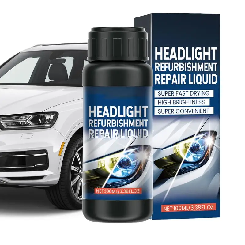 

Headlight Repair Agent For Car Headlight Renewal Polish Headlamps Cleaner Scratch Remover Repair Fluid Headlight Restoration oil