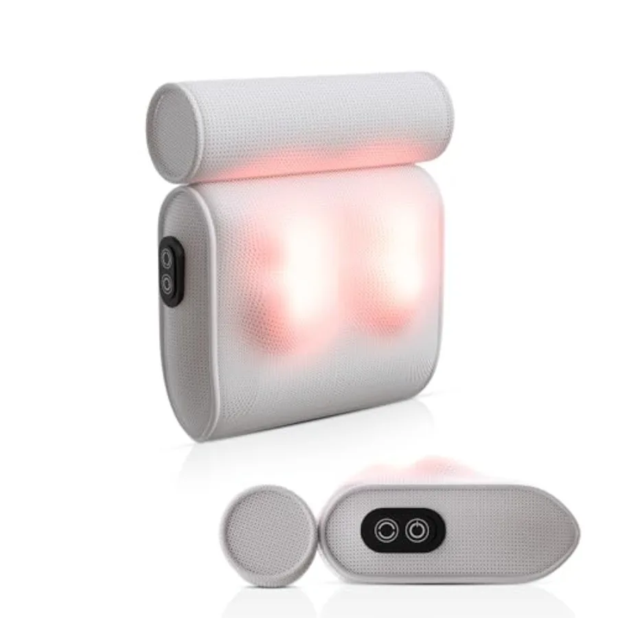 

Массажная подушка для ванны - водонепроницаемая подушка для ванны IPX8 - мягкий 4D-массажер из сетчатого материала для спины, шеи и плеч - глубокое расслабление тканей