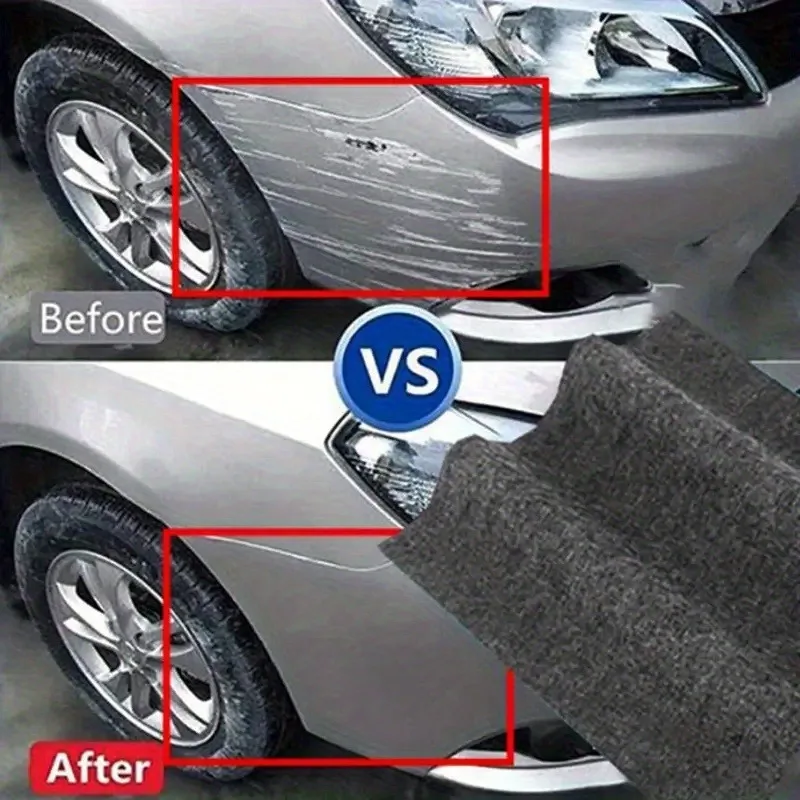2pcs Upgraded Nano Magic Car Scratch Repair Cloth, Multipurpose Nanomagic Cloth for Paint Scratch Removal