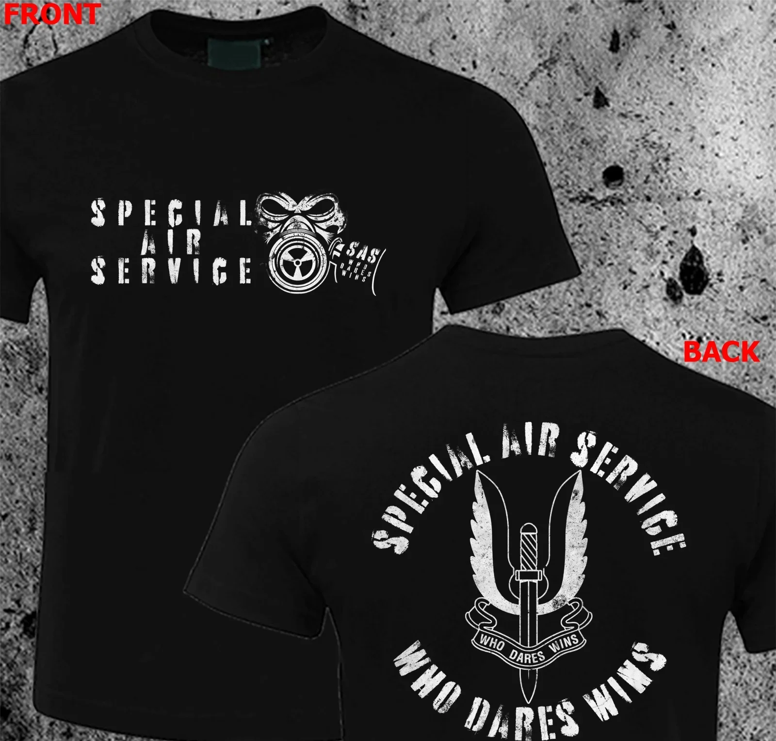 

British Army Special Force SAS Special Air Service T-Shirt 100% Cotton O-Neck Short Sleeve Summer Casual Mens T-shirt Streetwear