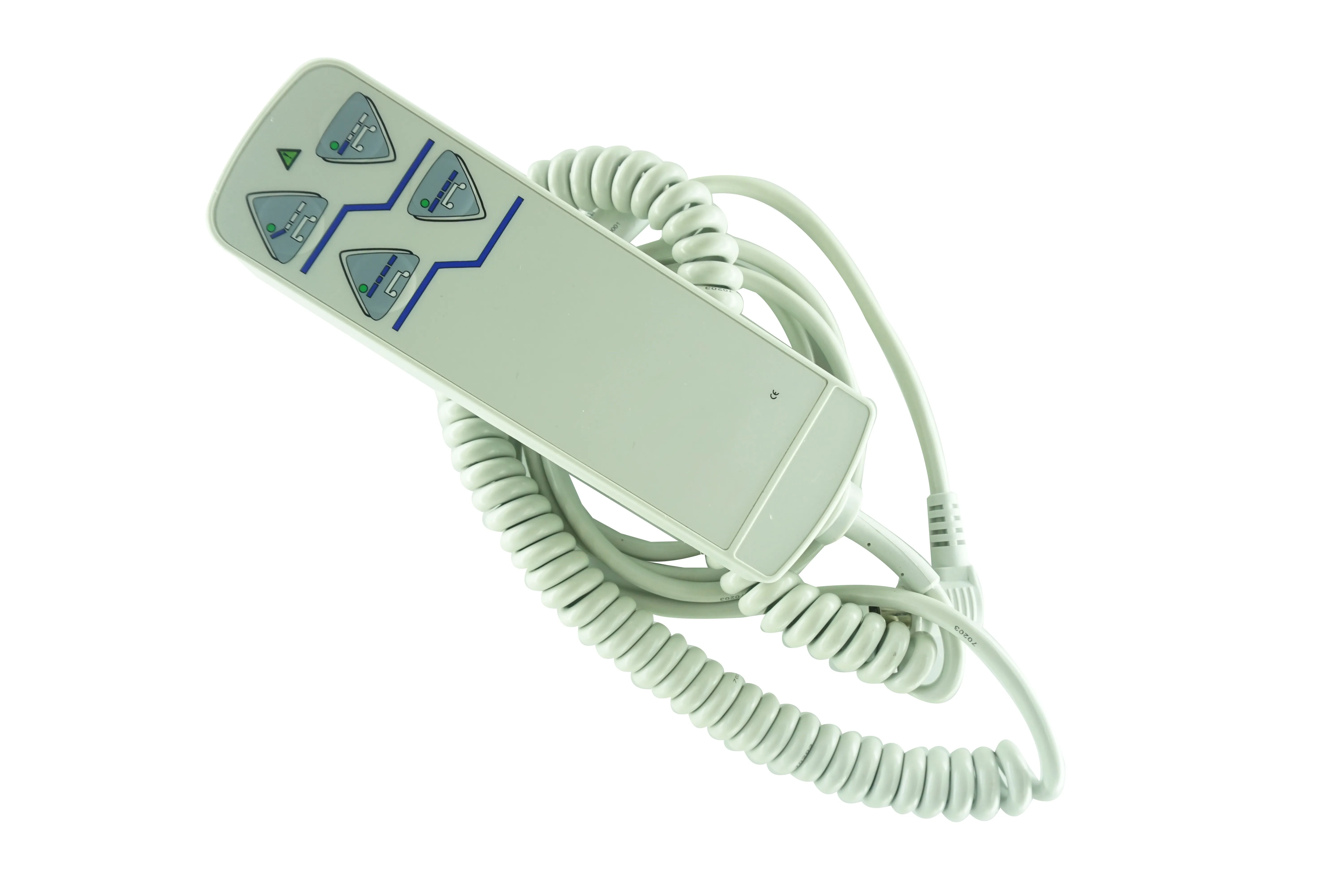 تستخدم 13 دبوس سماعة التحكم اليدوي عن بعد للوجر لسهولة الرعاية IPROXX 80865 سرير المستشفى سرير التوصيل الكهربائي