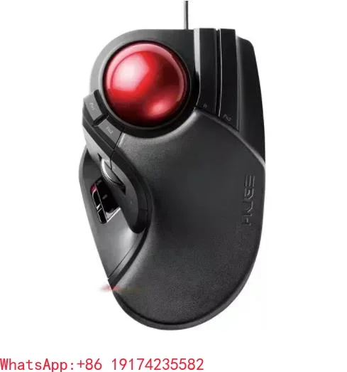Ergonomic Vertical Mouse Trackball Mouse Wireless Mouse 2.4G 10 Programmable Buttons Customization Office PC For AutoCAD