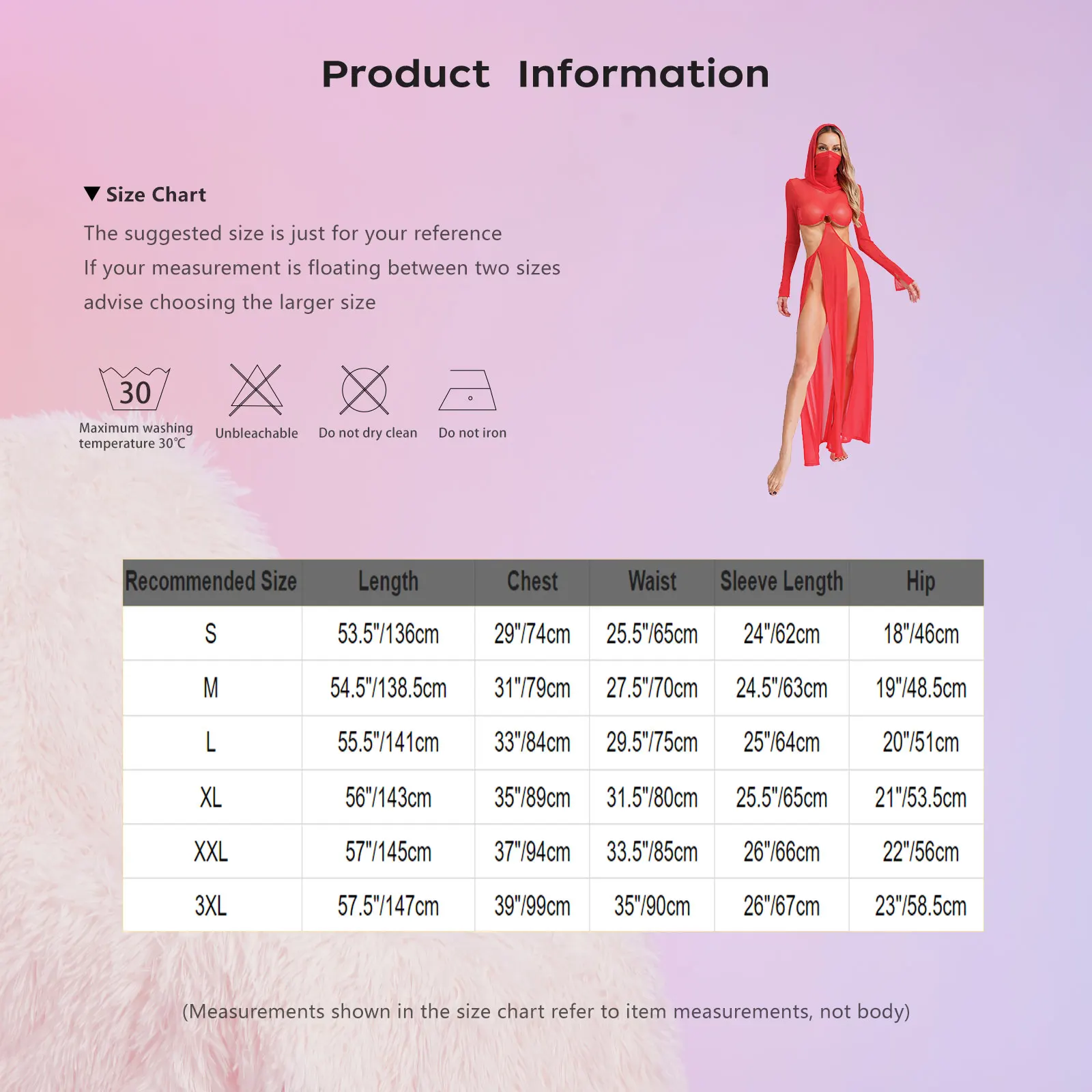 Womens sexy pure maxi hoge split jurk met capuchon gezichtsmasker lange mouwen uitgehold cover-up mesh jurk voor strand zwembad party clubwear