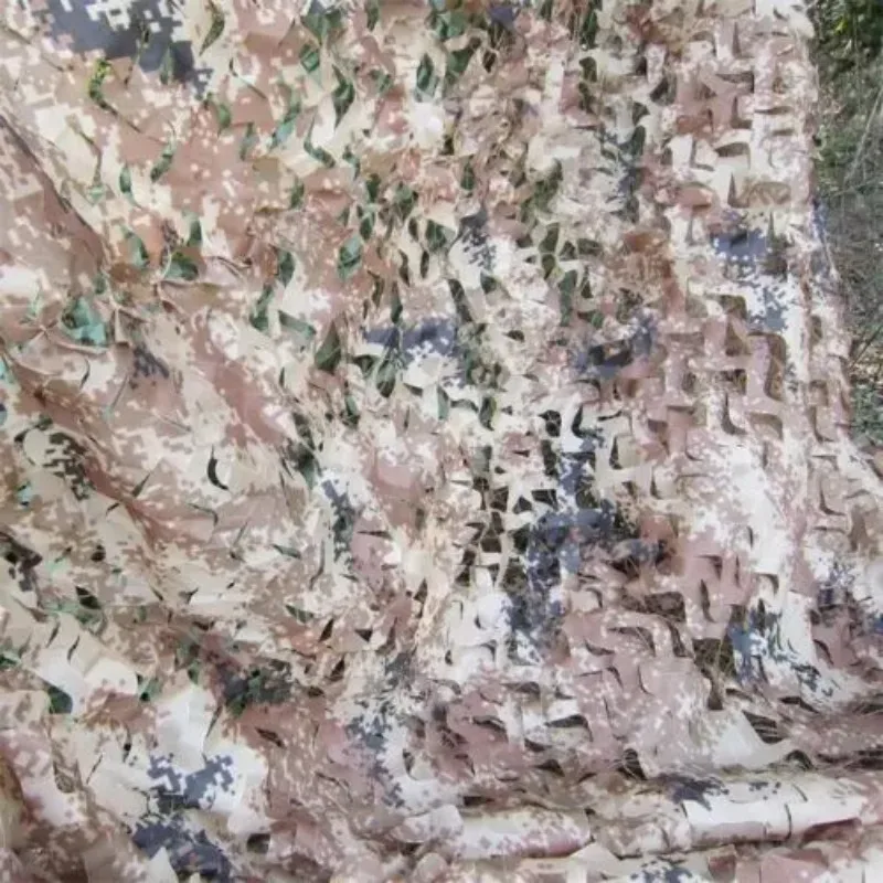 Jaring Kamuflase Berburu 1.5X2.5M, Jaring Pelindung Matahari untuk Latihan Tentara, Jaring Penutup untuk Berkemah, Pelindung Matahari Militer, Jaring Penyamaran untuk Penembak Jitu