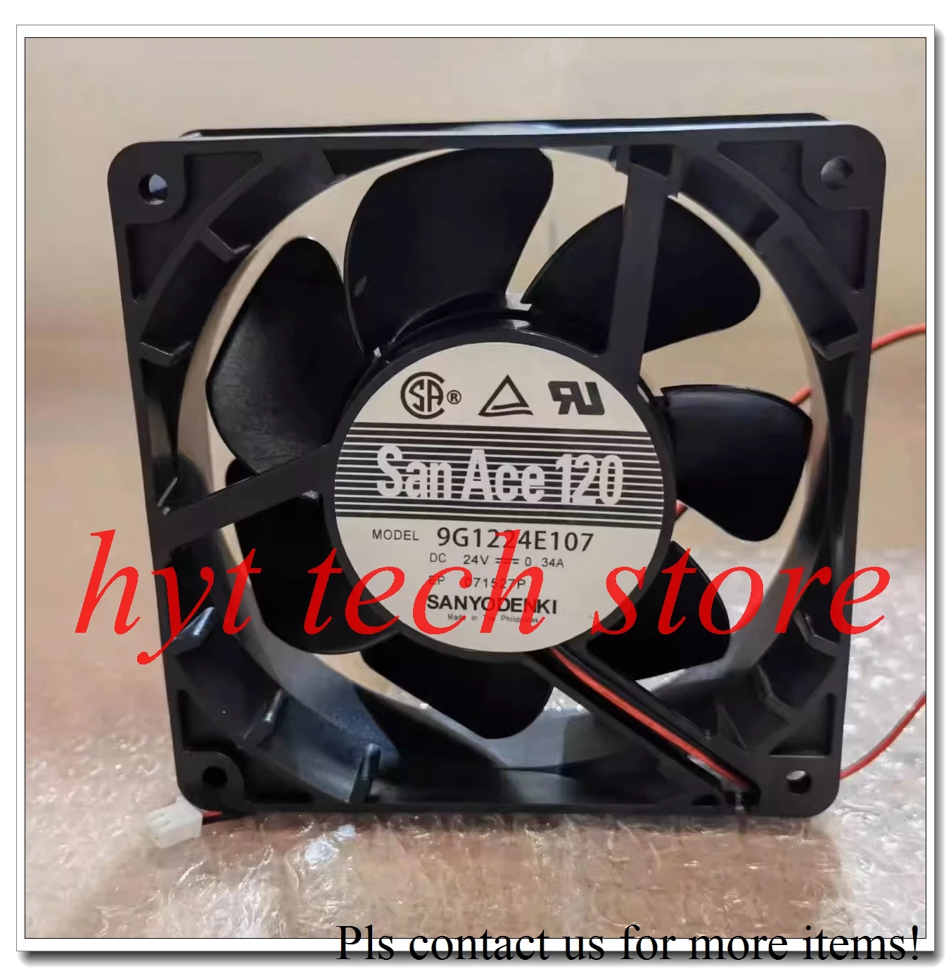 9G1224E1D07 원래 냉각 팬, 배송 전에 테스트됨