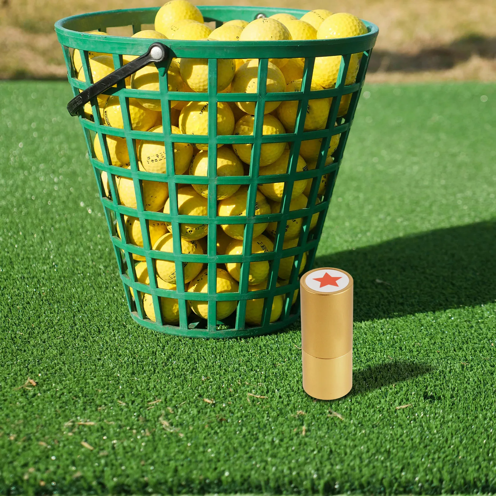 

Golf Ball Stamp Reusable Self-Inking Marker Tool Plastic Putting Alignment Stencil Golf Accessories For Men Women Party Favors