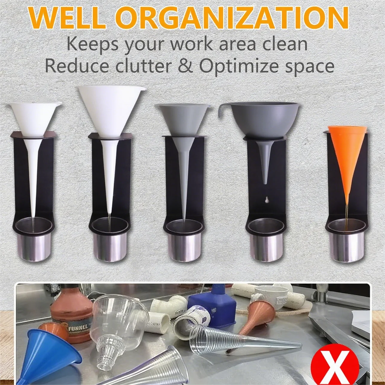 Supporto per imbuto per olio, - Tech Accessories Holder recensione e prezzo