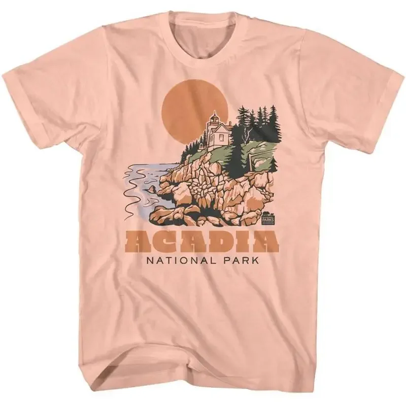 Acadia Bass Harbor Light Station Men's T Shirt