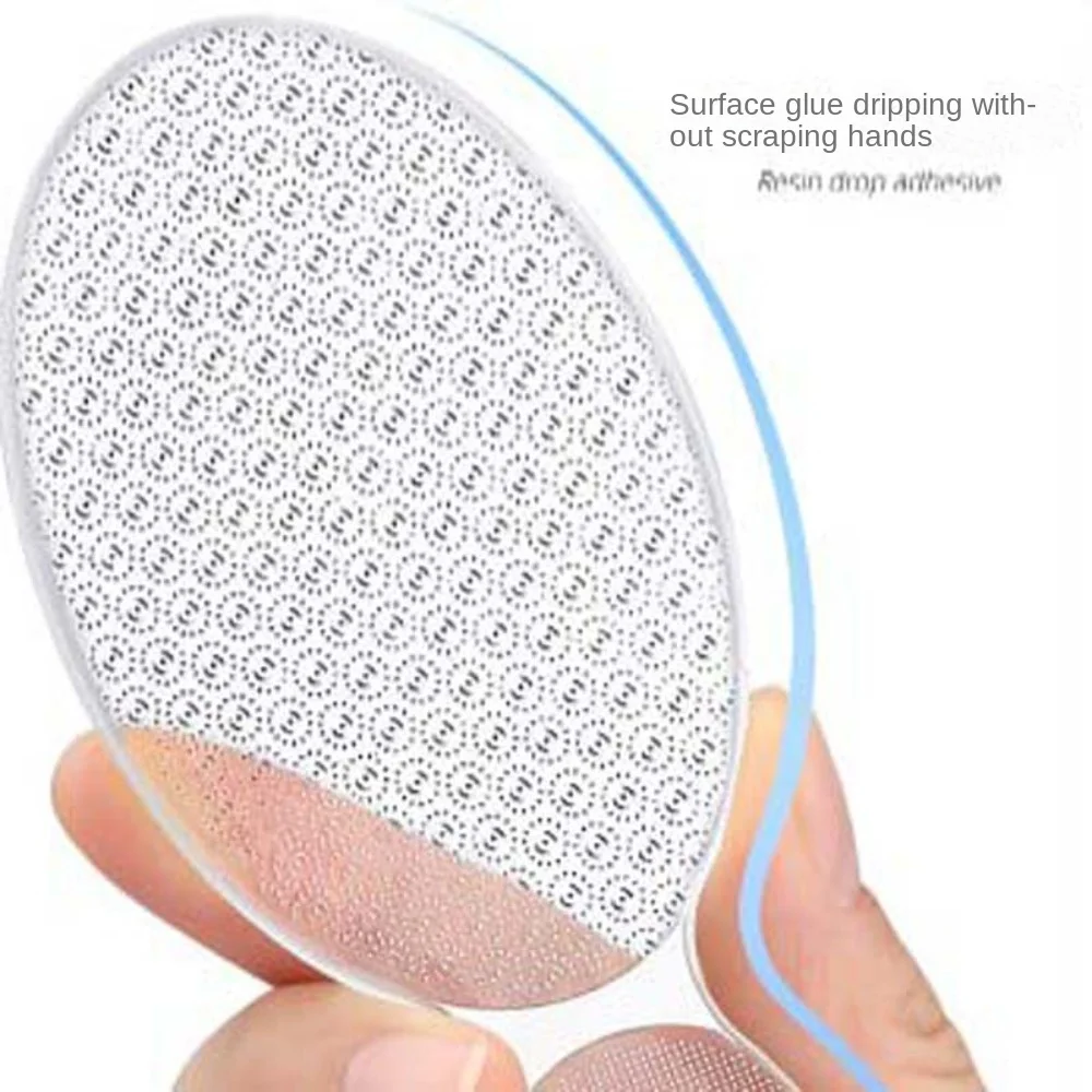 Foot Scrubber Nano Glass Foot File Foot Care Tools Callus Dead Skin Remover Glass Pedicure Tool Transparent Horny Foot Grinding