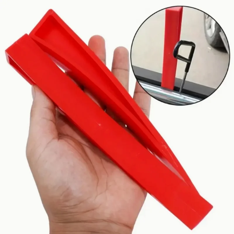 

Car Door Wedge Panel Paintless Dent Removal Repair Hand Tool Red for Window Auto Wedge Pump Locksmith Thickened Door Repair