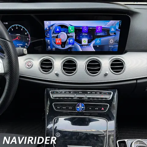 12.3inch Car Radio For Mercedes Benz E class W213 NTG5.0/5.5 2016-2019 Android Screen Video Player GPS Navigation Media CarPlay