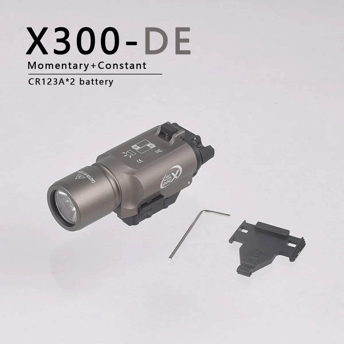 미국 창고 전술 무기 라이트 X300 울트라 권총, 슈어파이어 X300U M300 M600 권총 스카우트 손전등, 글록 CZ-75 SP01 용