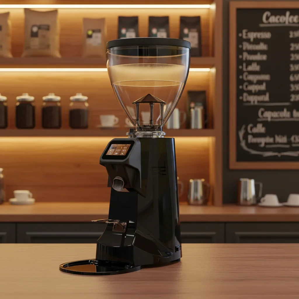 FirmHome StoreFlat Burr Manual Coffee Beans Grinder, Electric Coffe Grinder Machine Grind By Weight Coffee Grinder
