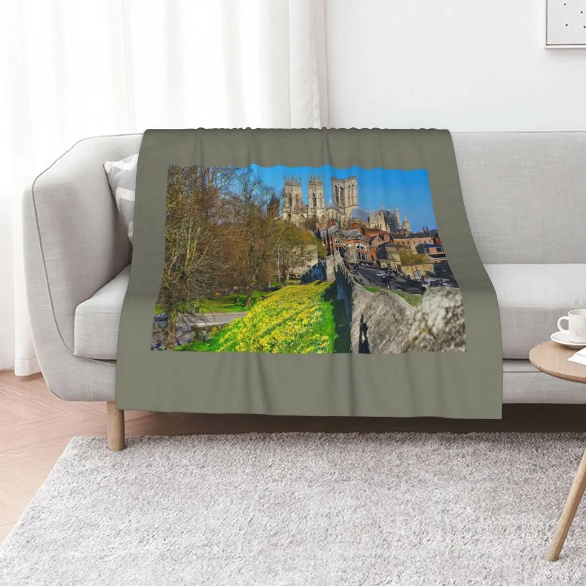 

York Minster Throw Blanket Luxury St Weighted Retros Furrys Blankets