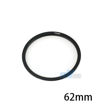 P 인서트 스퀘어 미러 인서트 링, 스퀘어 필터 어댑터 링, 알루미늄 합금, 49mm, 52mm, 55mm, 58mm, 62mm, 67mm, 72mm, 77mm, 82mm