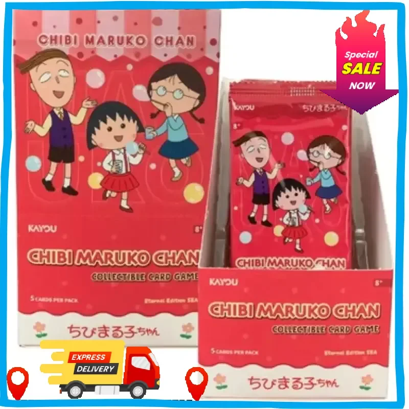 Kayou Chibi Maruko Chan Collectible Card Game Eternal Edition Sea Series 1 Anime Trading Cards For Hobby Collectors And Fans