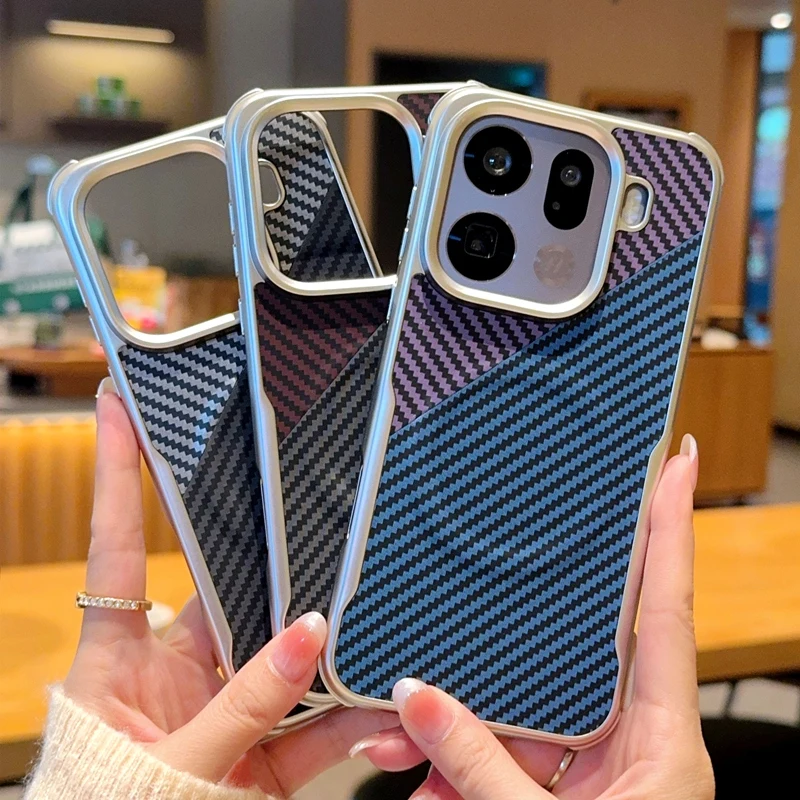 

Fashion Phone Case For OPPO Find X9 Pro Magnetic PC Hard Shell Protective Color Collision For OPPO Find X9 Back Cover