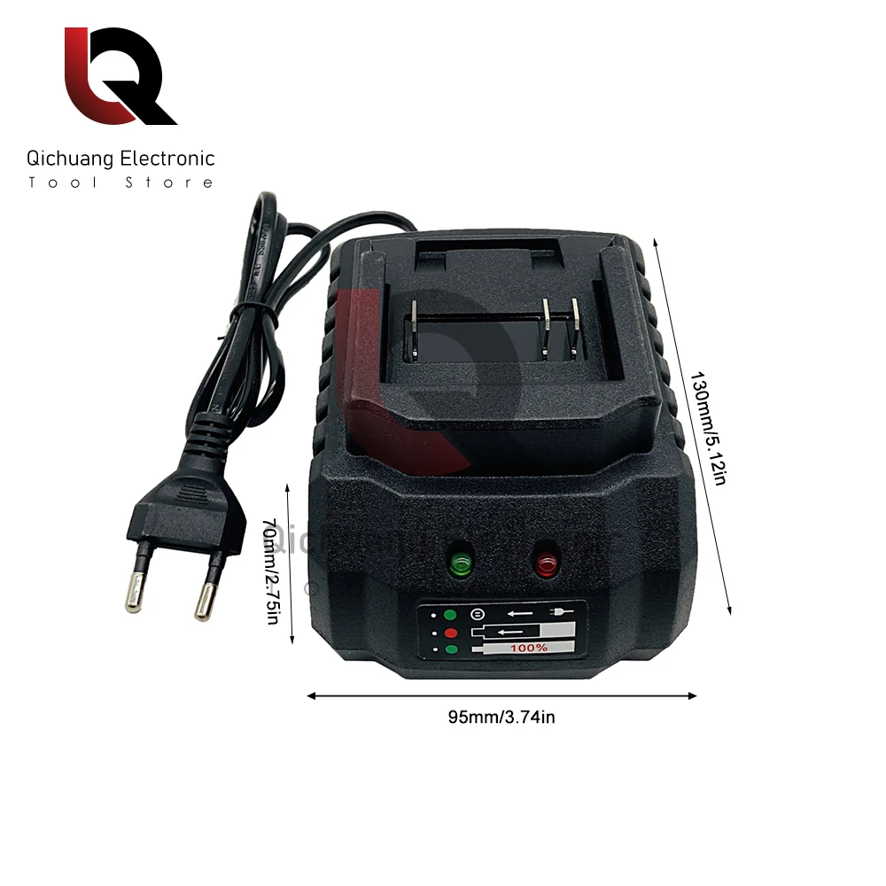 18V 21V Li-ion Battery Charger Quick Charge for Makita BL1415 BL1815 BL1830 BL1850 Power Tools Portable Charger US/UK/EU Plug