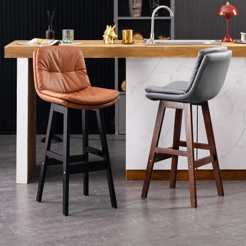 Luxury Beautiful Dining Chairs Modern Trendy Upholstered Nordic Chair Tall Footed Comfortable Chaises Salle Manger Furnitures