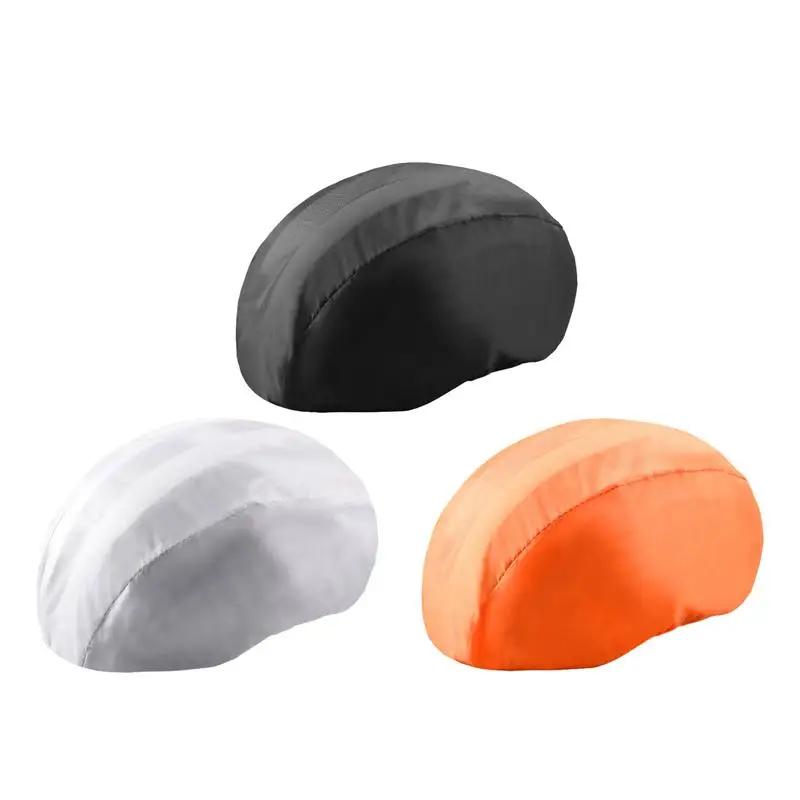 Bicycle Helmet Cover Waterproof Reflective Dustproof Rain Cover Elastic Edges Protective Cover Road Bike Cycling Helmet Cover