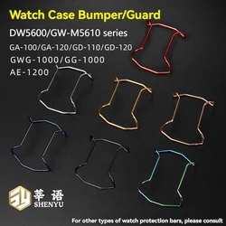 Shenyu Stainless Steel Watch Bumper Guard for Casio G-Shock AE1200 DW5600/5610 GA110/120/400 GWG/GG-1000 Watch Bezel Protector