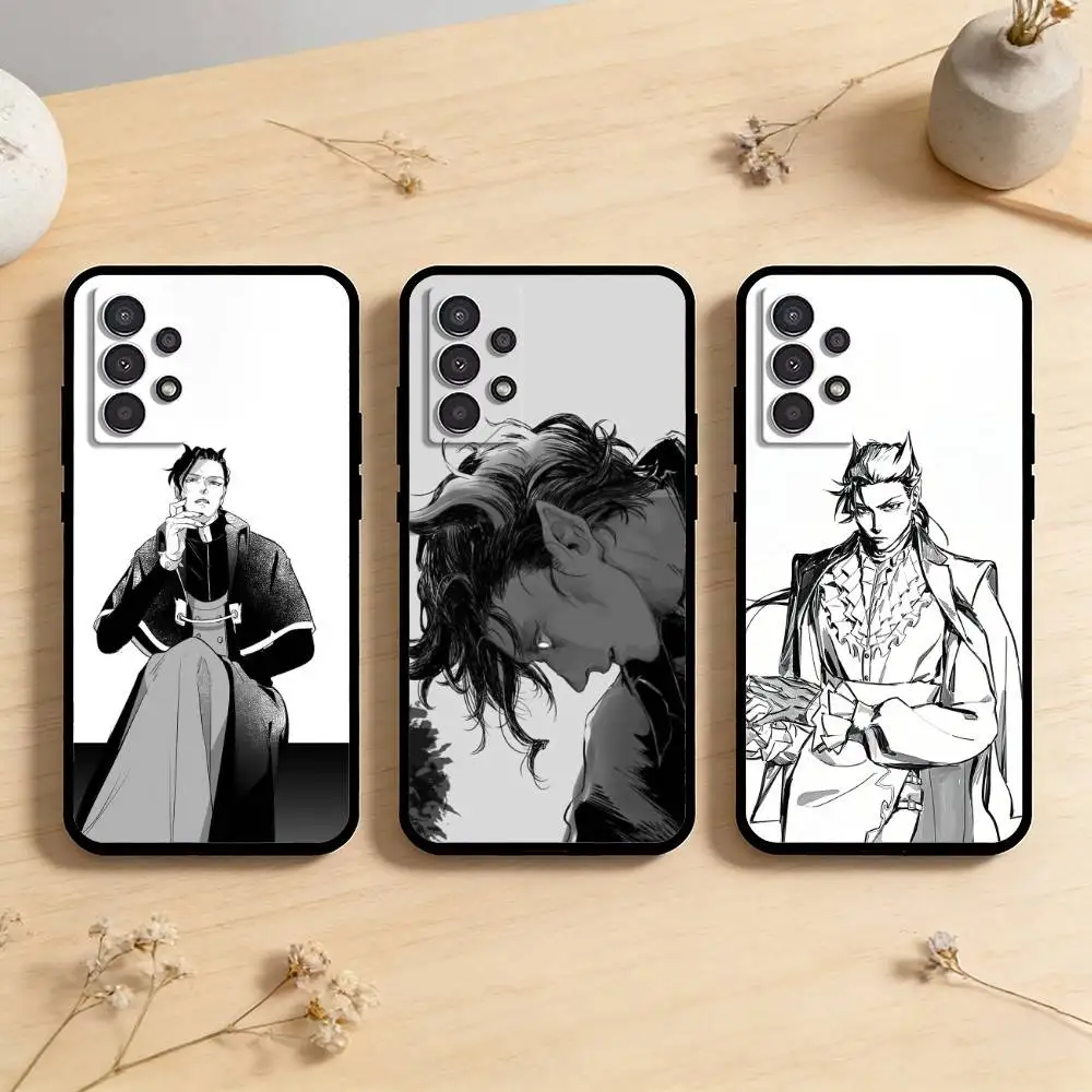 AAA Secretly Tender N-Naberius Kalego Phone Case For Samsung Galaxy A73,A72,A71,A70,A53,A52,A51,Others Soft Black Cover