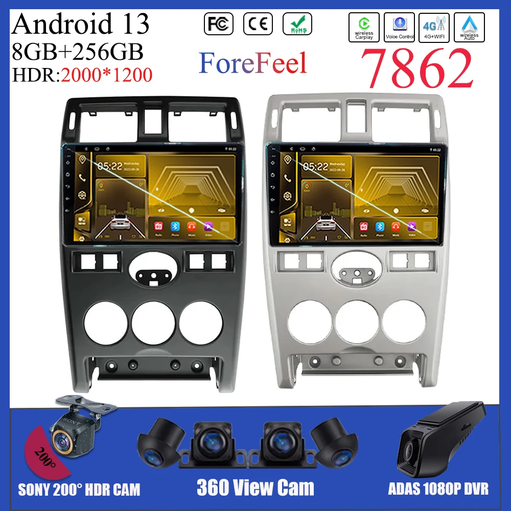 

Android 13 For LADA Priora I 1 2007 - 2013 Car Radio Video Carplay GPS Bluetooth Navigation Touch QLED Screen NO 2DIN WIFI DVD